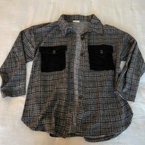 Super soft flannel Shacket Oversized